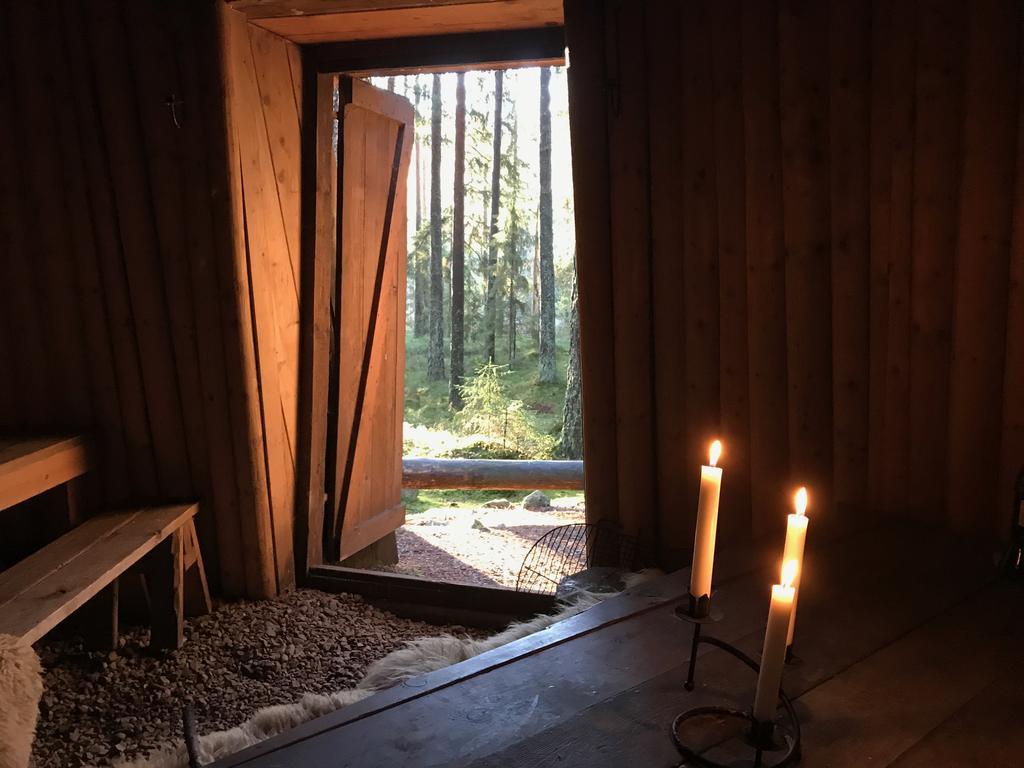Stf Kolarbyn Eco-Lodge Skinnskatteberg Exterior foto